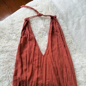 Acacia Full Length Maxi Red Dress